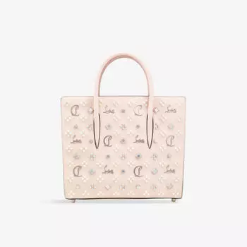 Кожаная сумка-тоут Paloma среднего размера Christian Louboutin, мультиколор