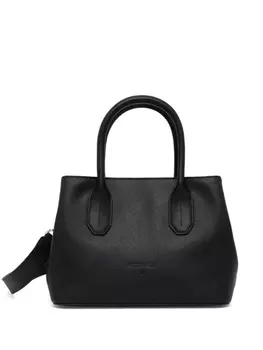 Кожаная сумка-тоут Patrizia Pepe, черный
