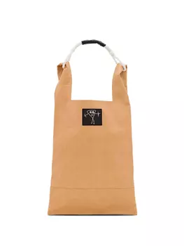 Кожаная сумка-тоут Plan C, нейтральный