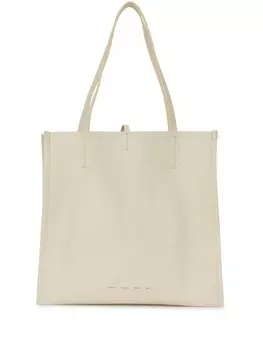 Кожаная сумка-тоут Proenza Schouler, нейтральный цвет