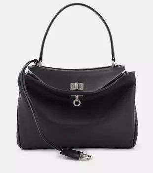 Кожаная сумка-тоут Rodeo Small Balenciaga, черный