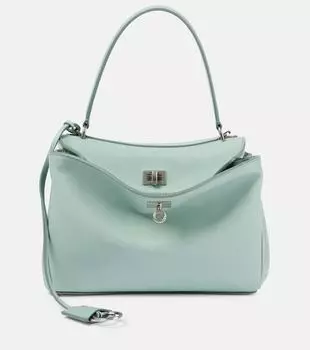 Кожаная сумка-тоут Rodeo Small Balenciaga, Mineral Green