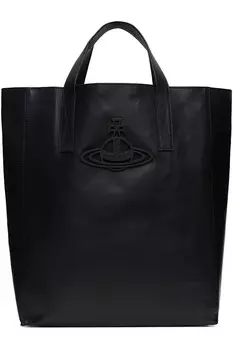 Кожаная сумка-тоут Sarah Medium Vivienne Westwood, черный