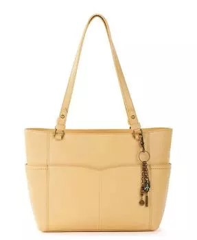 Кожаная сумка-тоут Sequoia The Sak, желтый