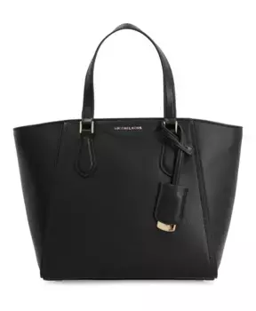 Кожаная сумка тоут со съемным ремешком Michael Kors, черный