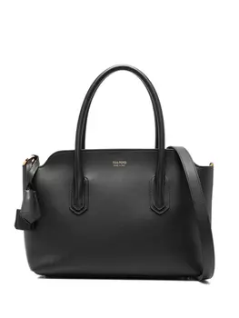 Кожаная сумка-тоут TOM FORD, черный