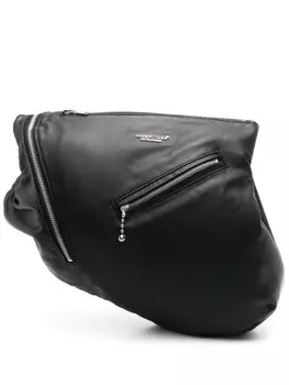 Кожаная сумка-тоут Undercover, черный