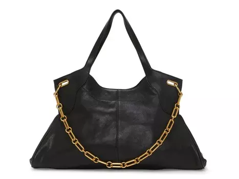 Кожаная сумка-тоут Vince Camuto Freya, черный