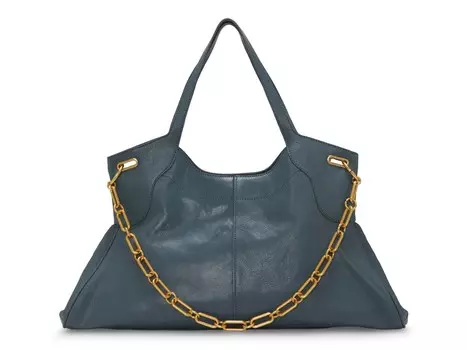 Кожаная сумка-тоут Vince Camuto Freya, шиферно-серый