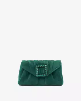 Кожаная сумка, трансформируемая в сумку через плечо Alma en Pena, зеленый