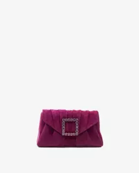 Кожаная сумка, трансформируемая в сумку через плечо Alma en Pena, бордовый