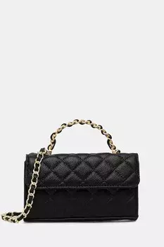 Кожаная сумка TROLIS Silvian Heach, черный