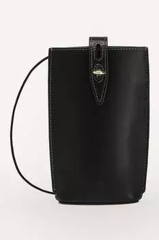 Кожаная сумка Unica Furla, черный