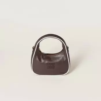 Кожаная сумка Wander Miu Miu, мультиколор