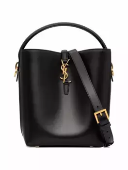 Кожаная сумка-ведро Le 37 Saint Laurent, черный