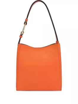 Кожаная сумка-ведро Mini Nuvola Furla, оранжевый