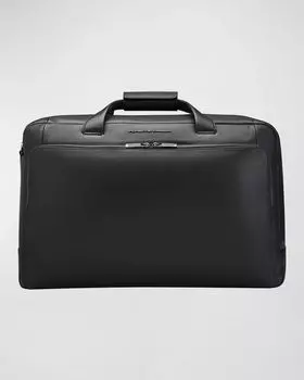 Кожаная сумка Weekender Roadster из коллаборации с Porsche Design, цвет Black