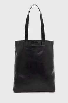 Кожаная сумка Yuto AllSaints, черный