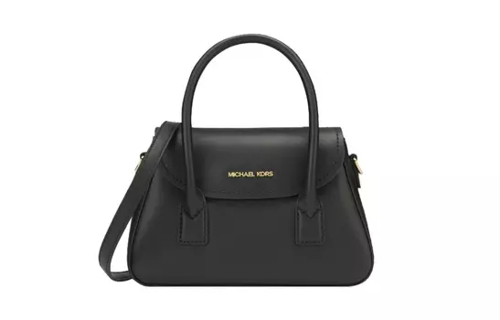 Кожаная сумка женская маленького размера, разноцветная MICHAEL KORS, Black 001