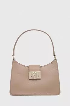 Кожаная сумочка 1927 года Furla, бежевый