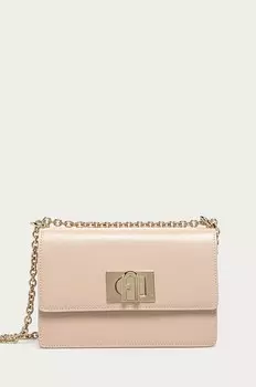 Кожаная сумочка 1927 года Furla, розовый
