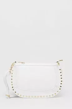 Кожаная сумочка Answear Lab, белый