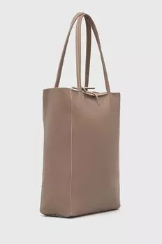 Кожаная сумочка Answear Lab, бежевый