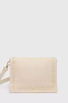 Кожаная сумочка Answear Lab, бежевый