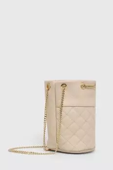 Кожаная сумочка Answear Lab, бежевый