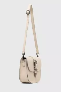 Кожаная сумочка Answear Lab, бежевый