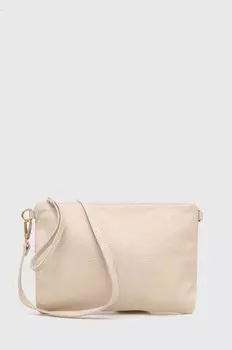 Кожаная сумочка Answear Lab, бежевый