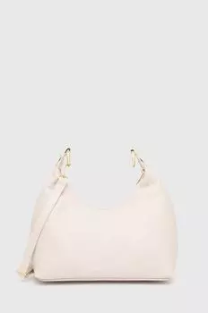 Кожаная сумочка Answear Lab, бежевый