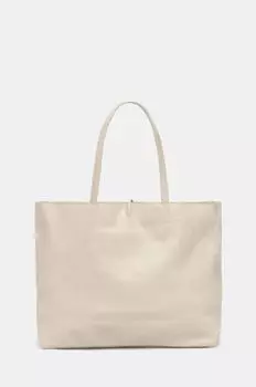 Кожаная сумочка Answear Lab, бежевый