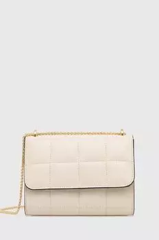 Кожаная сумочка Answear Lab, бежевый