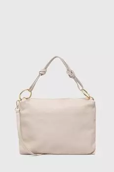 Кожаная сумочка Answear Lab, бежевый