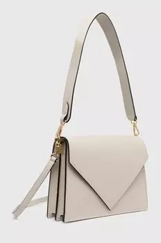 Кожаная сумочка Answear Lab, бежевый