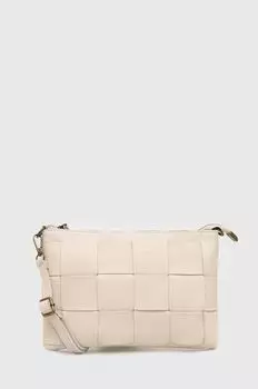 Кожаная сумочка Answear Lab, бежевый