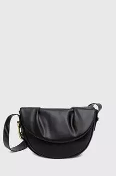 Кожаная сумочка Answear Lab, черный