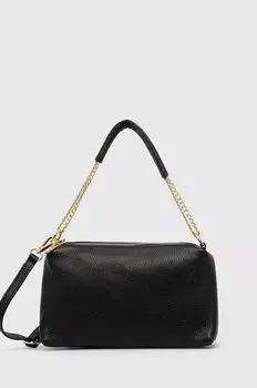 Кожаная сумочка Answear Lab, черный