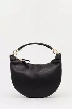 Кожаная сумочка Answear Lab, черный