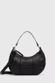 Кожаная сумочка Answear Lab, черный