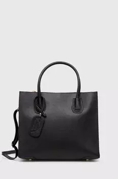 Кожаная сумочка Answear Lab, черный