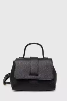 Кожаная сумочка Answear Lab, черный