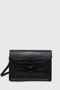 Кожаная сумочка Answear Lab, черный