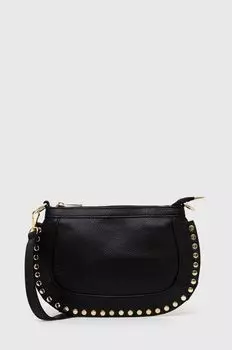 Кожаная сумочка Answear Lab, черный