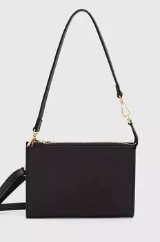 Кожаная сумочка Answear Lab, черный