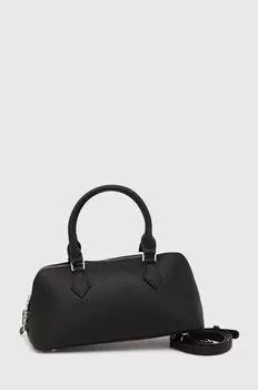 Кожаная сумочка Answear Lab, черный