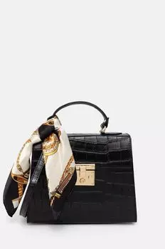 Кожаная сумочка Answear Lab, черный