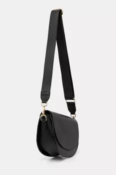 Кожаная сумочка Answear Lab, черный