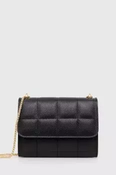 Кожаная сумочка Answear Lab, черный